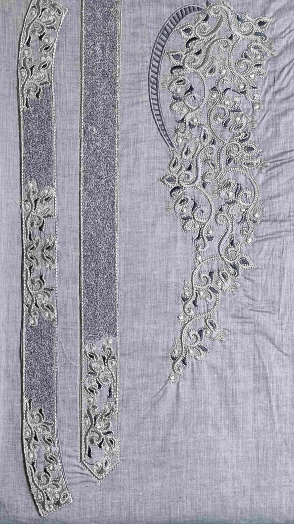 Shambray Cotton, Cotton Kurta, Embroidered Kurta